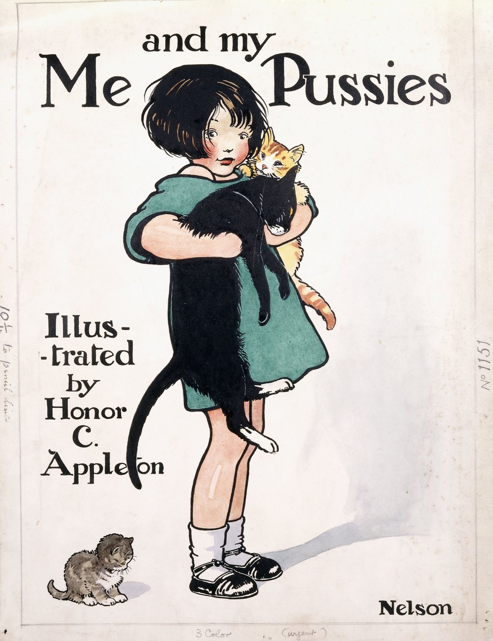 Et forsidedesign for Me and my Pussies av Honor Charlotte Appleton