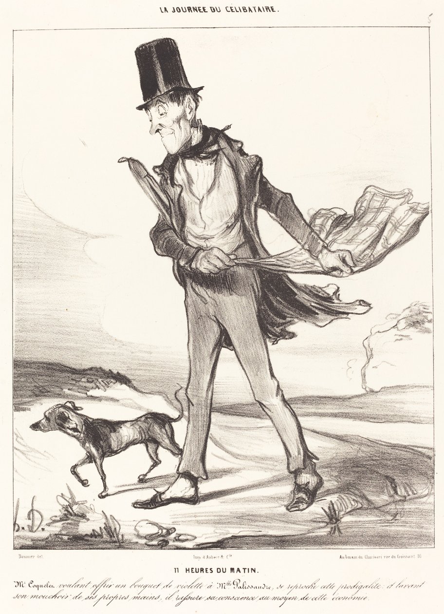 11.00 av Honoré Daumier