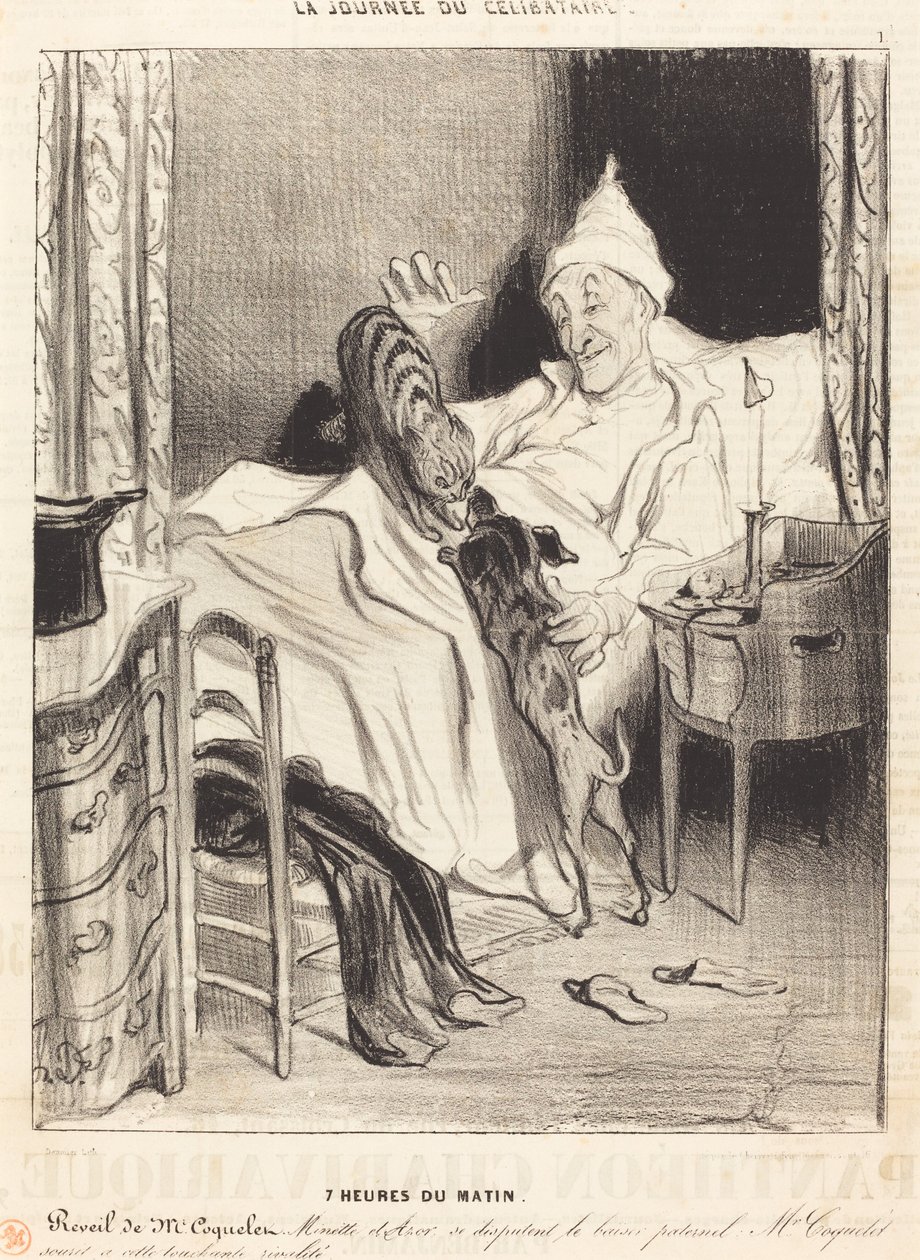 07.00 av Honoré Daumier