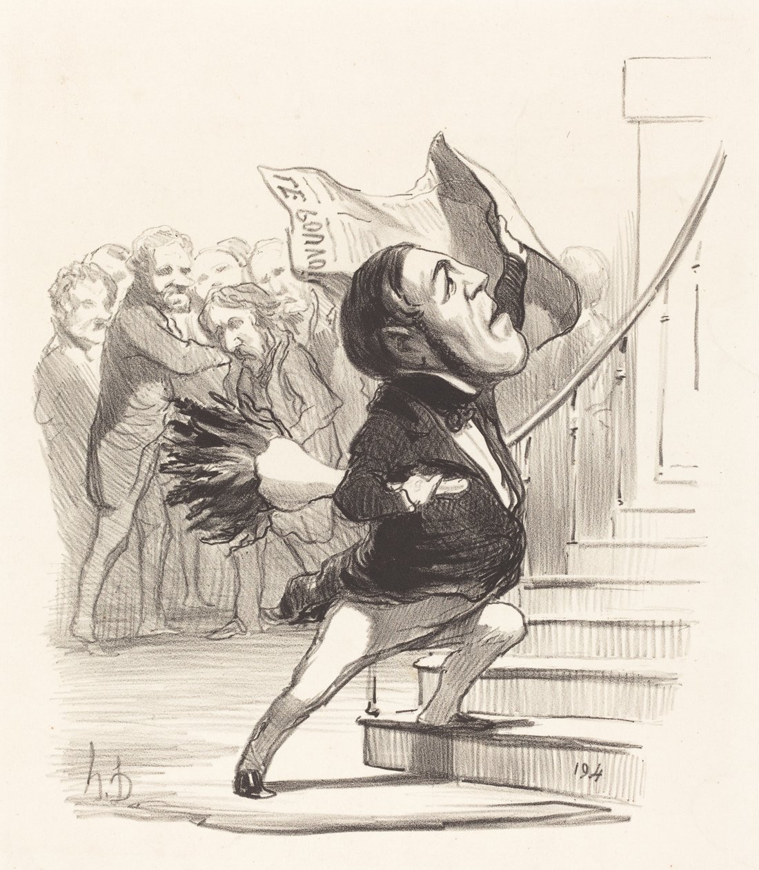 A. Granier de Cassagnac av Honoré Daumier