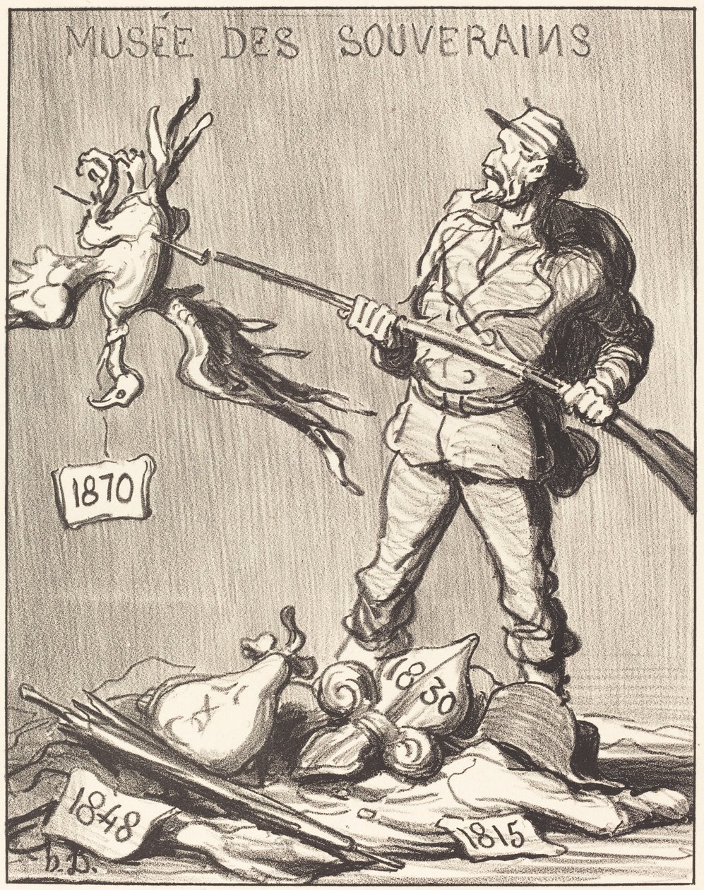 Hvem er neste? av Honoré Daumier