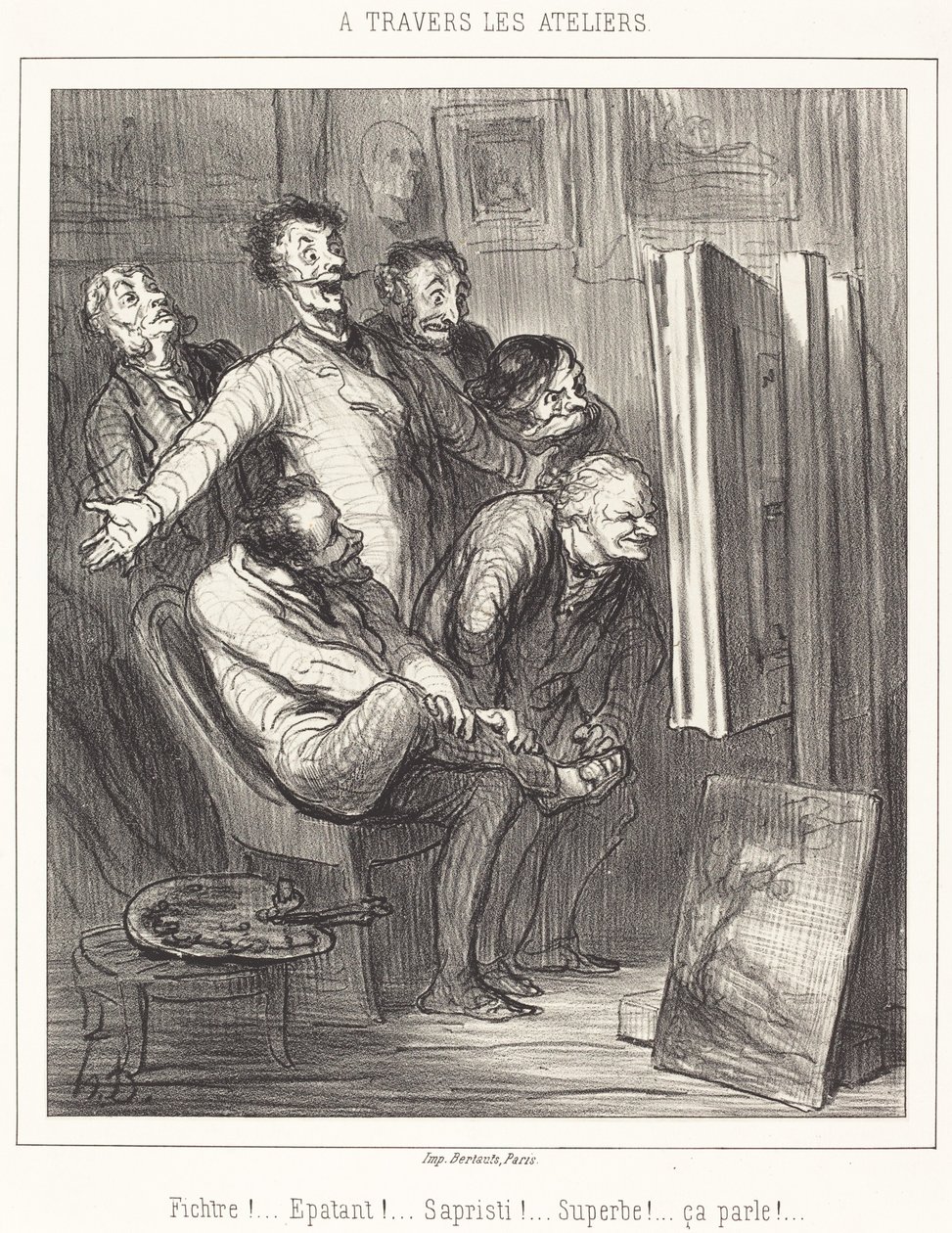 Gjennom verkstedene av Honoré Daumier