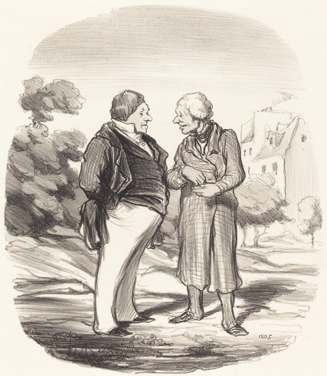 California aksjonærer av Honoré Daumier