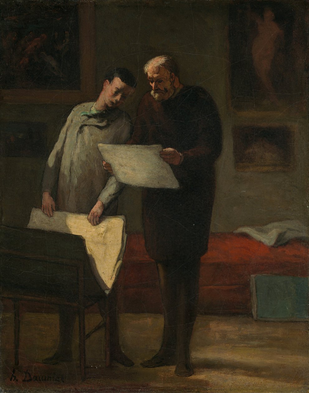 Råd til en ung artist av Honoré Daumier
