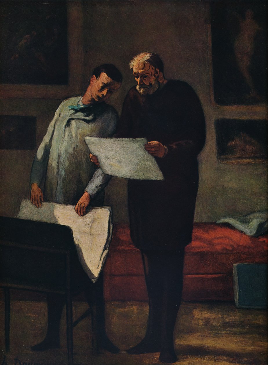 Råd til en ung kunstner, 1865-1868 av Honoré Daumier