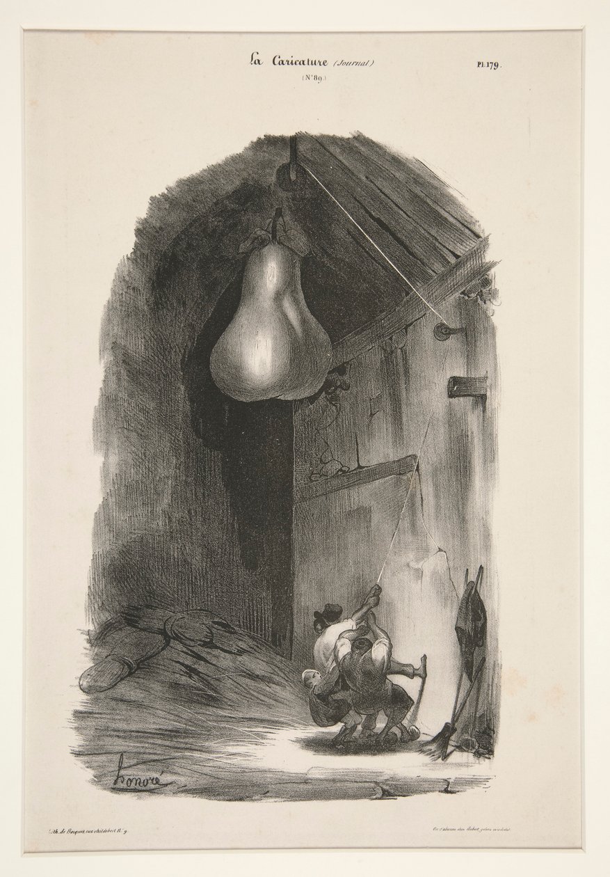 Ah! Hans! av Honoré Daumier