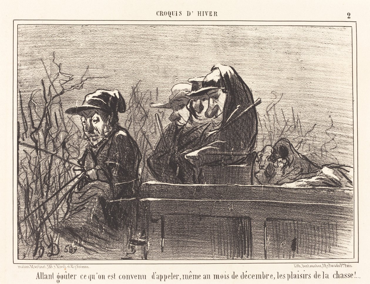 Skal smake det vi ble enige om å kalle... av Honoré Daumier