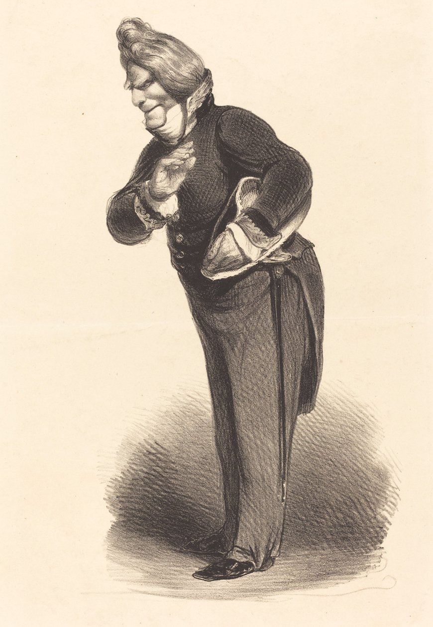 Admiral Verhuel av Honoré Daumier