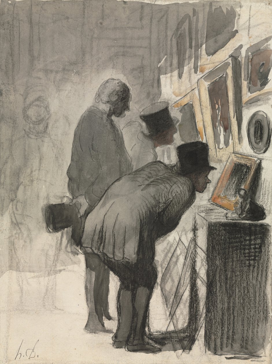 Kunstelskere av Honoré Daumier