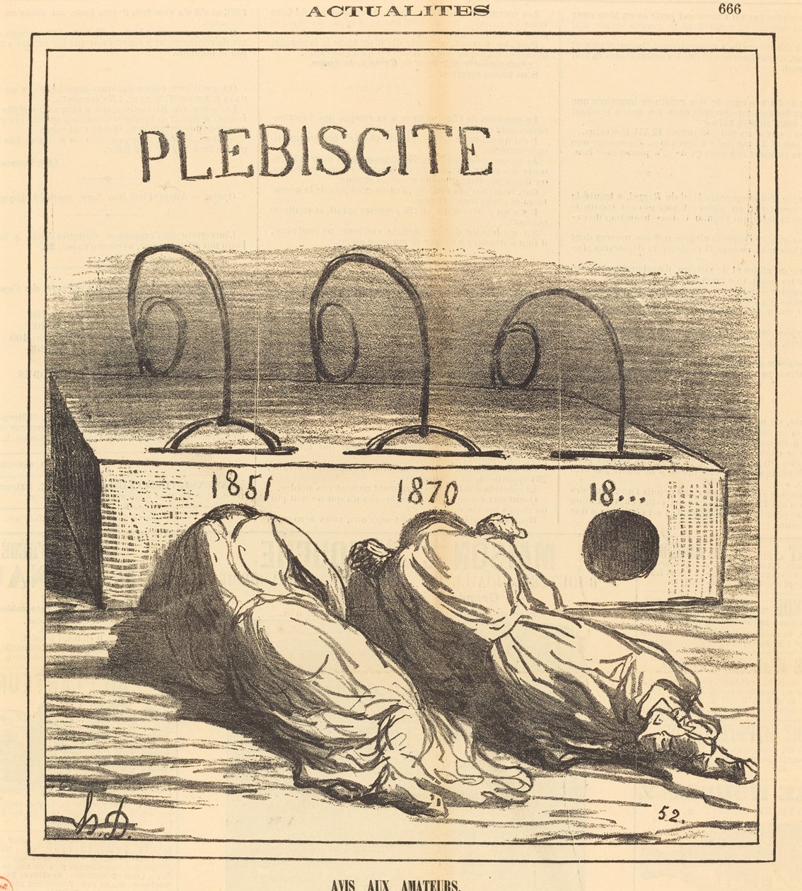 Merknad til amatører av Honoré Daumier