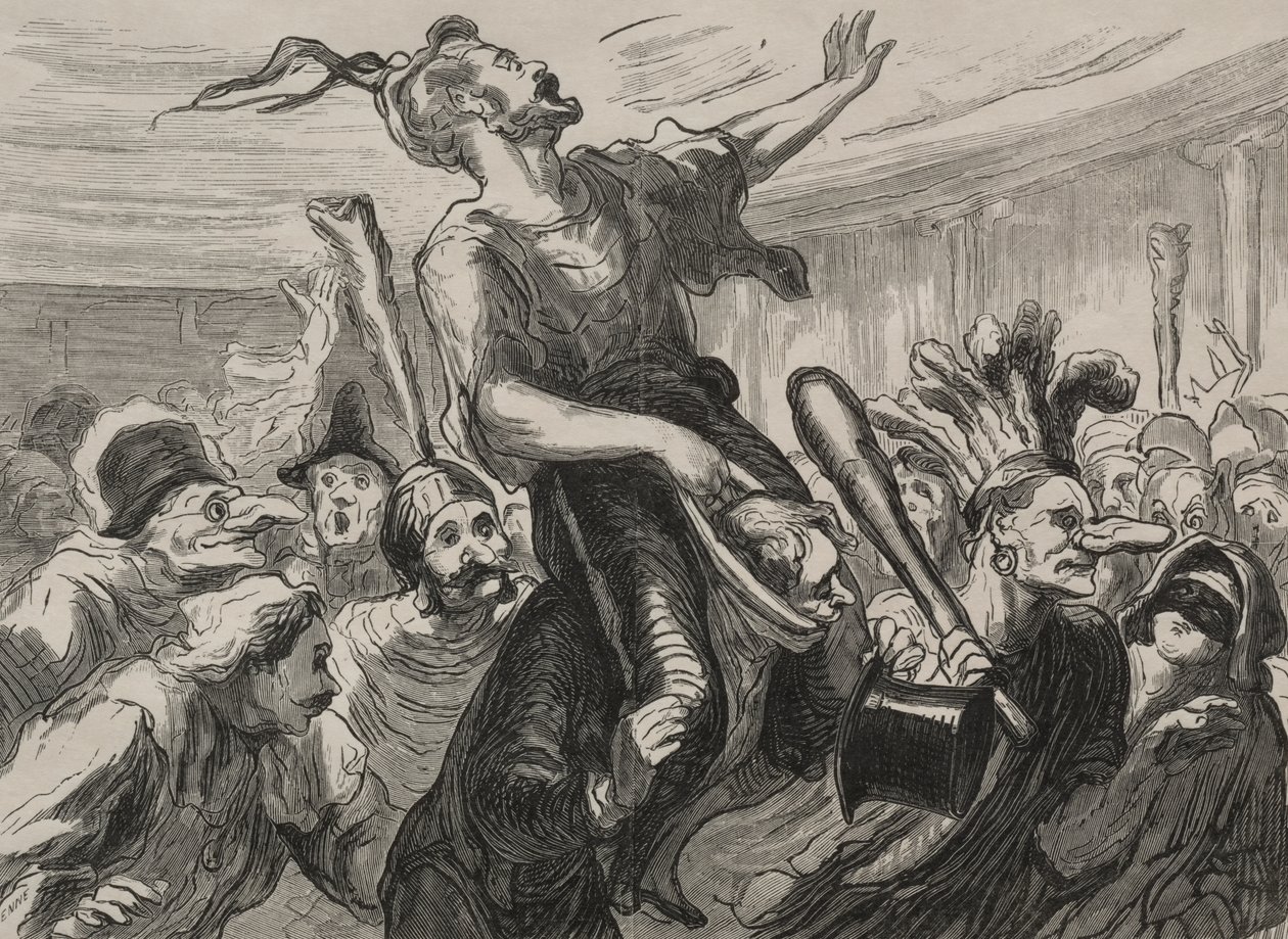 Operaball: lenge leve flammene av Honoré Daumier