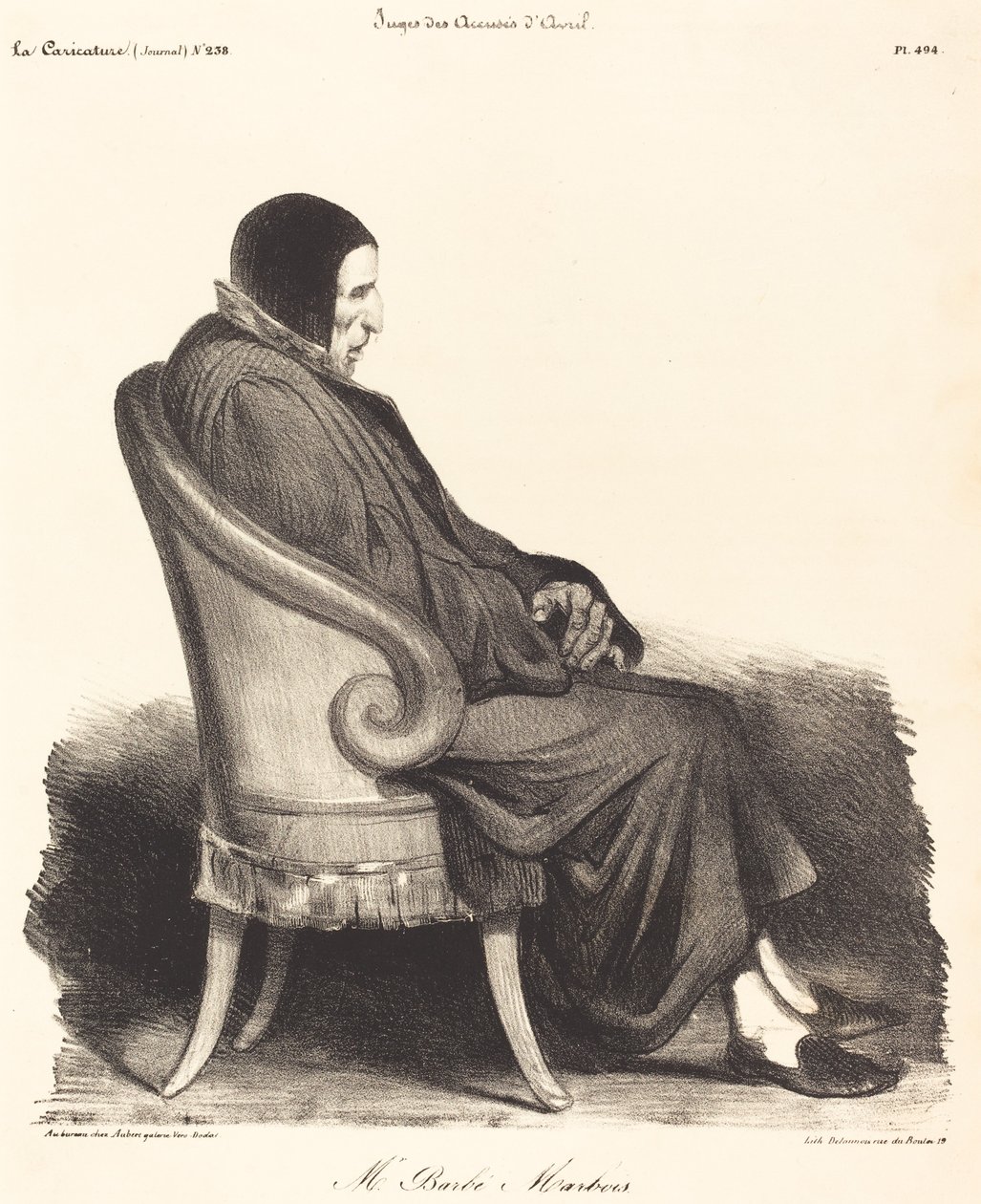 Barbé-Marbois av Honoré Daumier