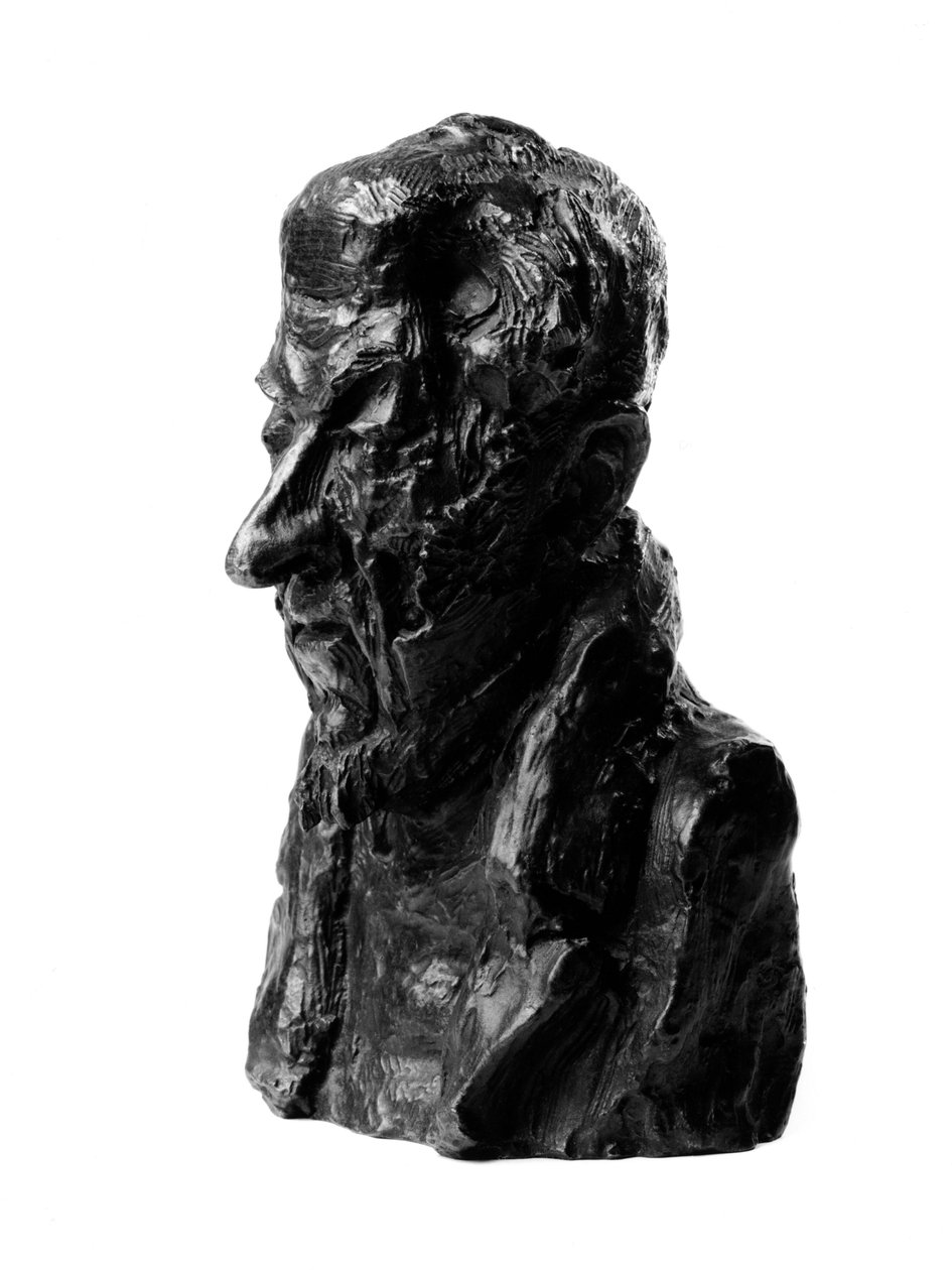Tegneserie av grev Alfred Pierre de Fallux du Coudray (1811-1885), stedfortreder og minister. Den onde”” Skulptur av Honore Daumier (1808-1879) 1800-tallet. Inv L 48,16 Dim i cm H 23 x L 1 Museum of Fine Arts, Palais Longchamp, Marseille av Honoré Daumier