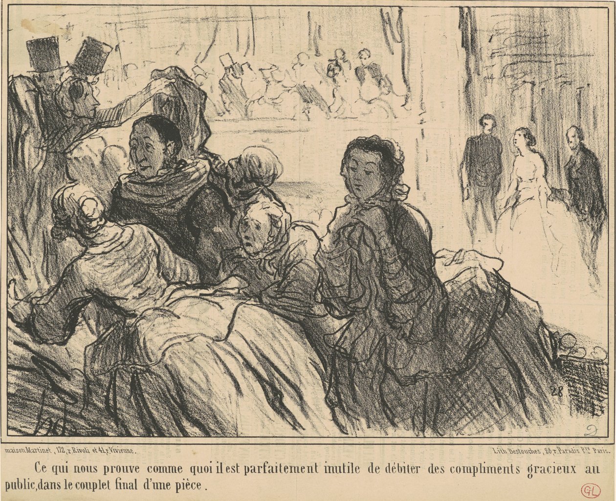 Som beviser for oss at det er... ubrukelig... av Honoré Daumier