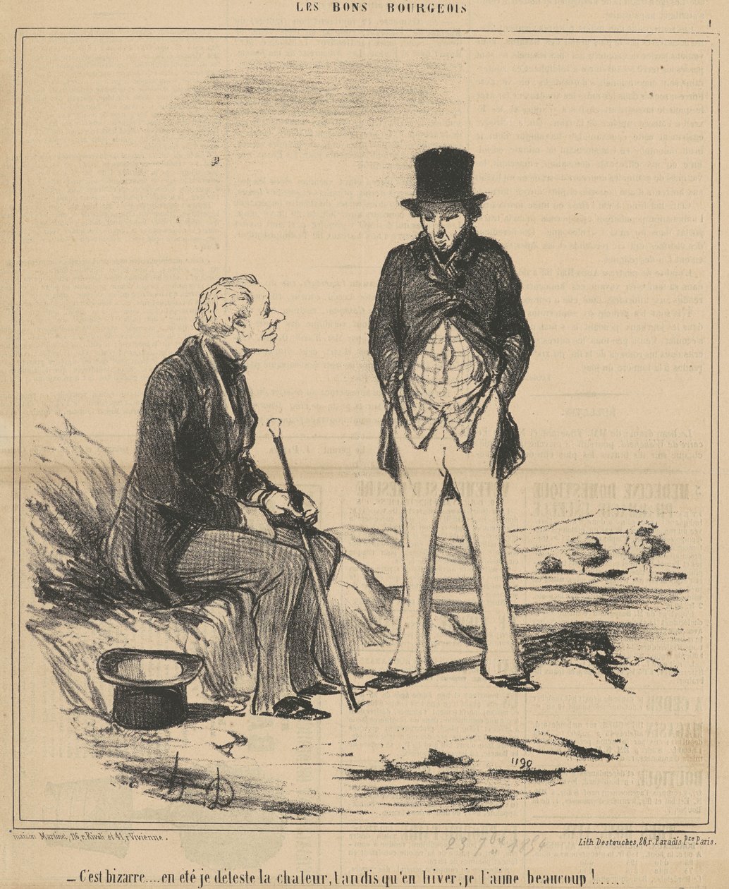 Det er rart... vært av Honoré Daumier