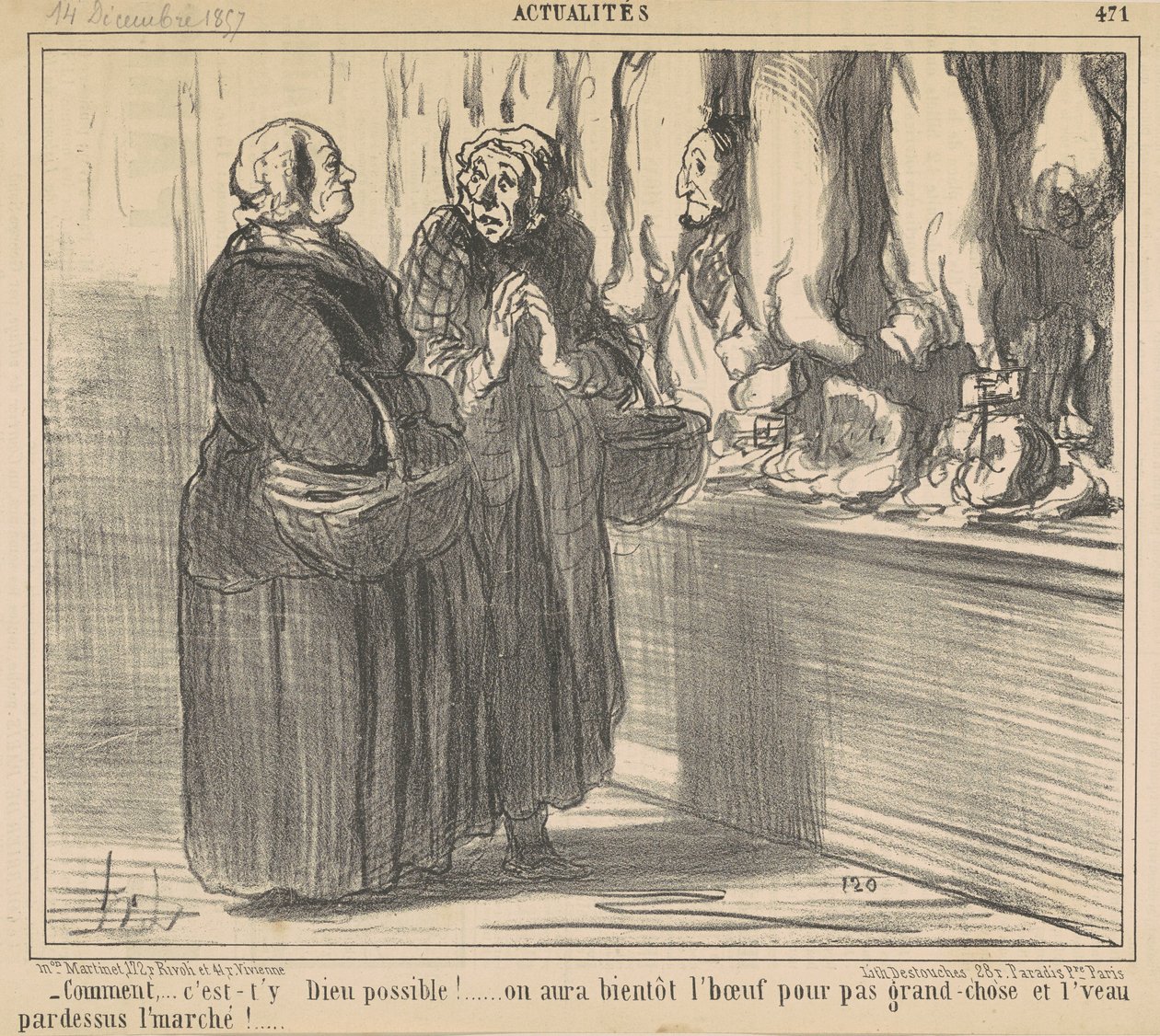 Hvordan... er det gud mulig! ... av Honoré Daumier