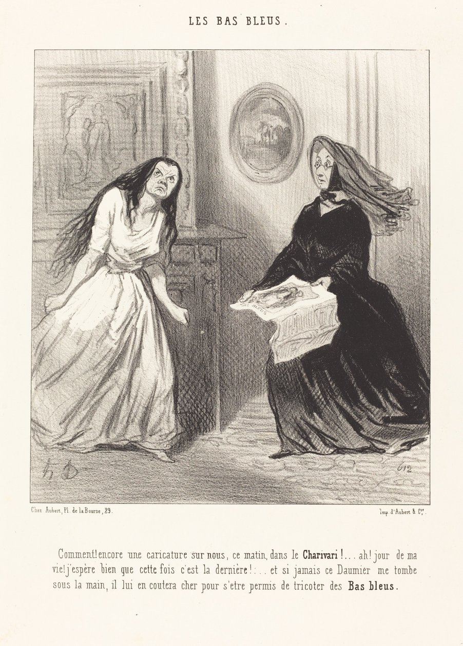 Hvordan! enda en karikatur av oss... av Honoré Daumier