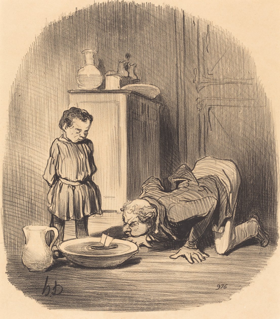 Hvordan vi gir... smaken av navigasjon av Honoré Daumier