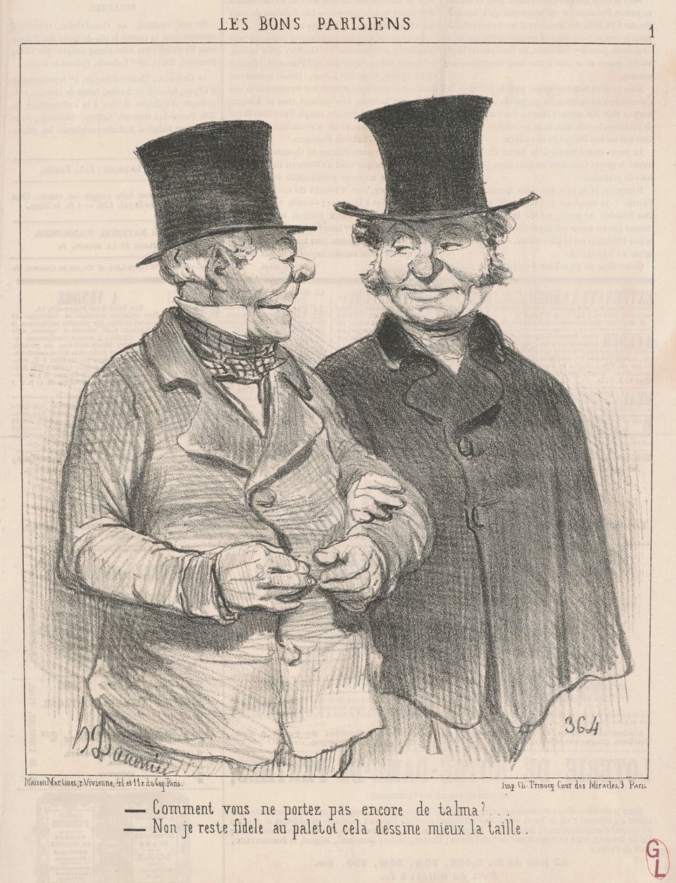 Hvordan har du ikke på deg en talma ennå? ... av Honoré Daumier