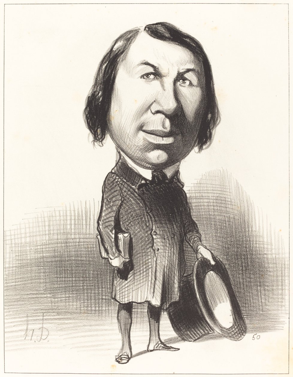 Greve av Montalembert av Honoré Daumier