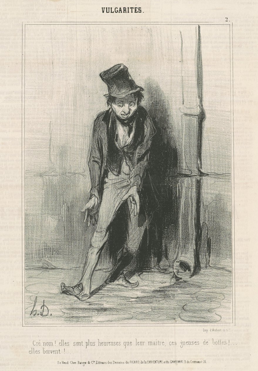 Cré nom: De er lykkeligere... av Honoré Daumier