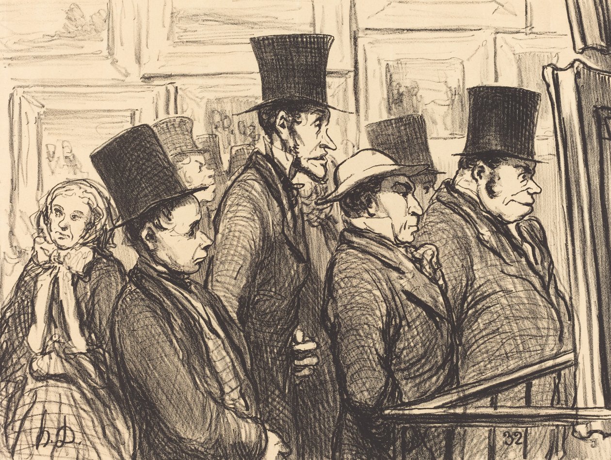 Cristi... det er en biff som er godt utført!... av Honoré Daumier
