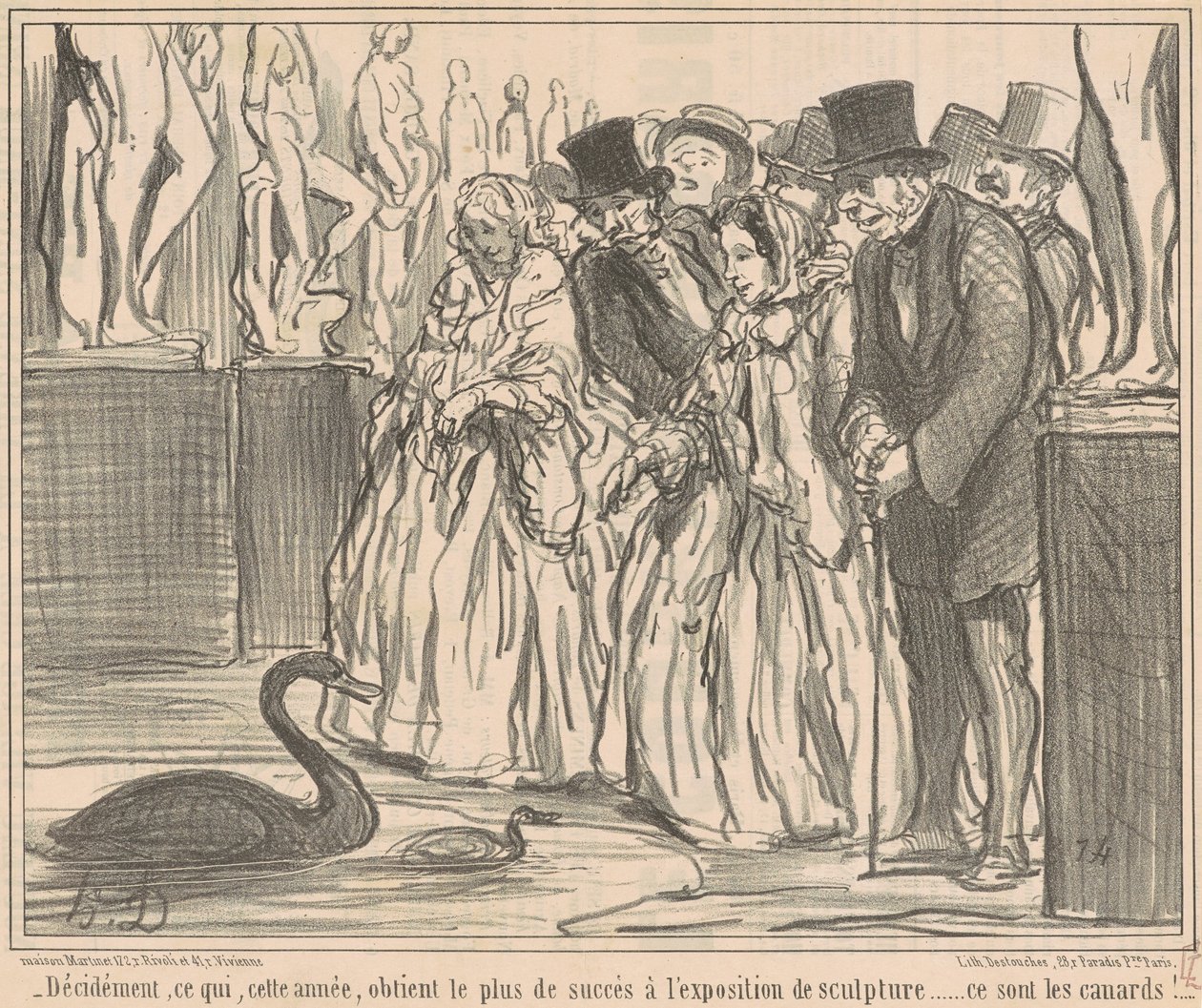 Definitivt, hva dette året får... av Honoré Daumier