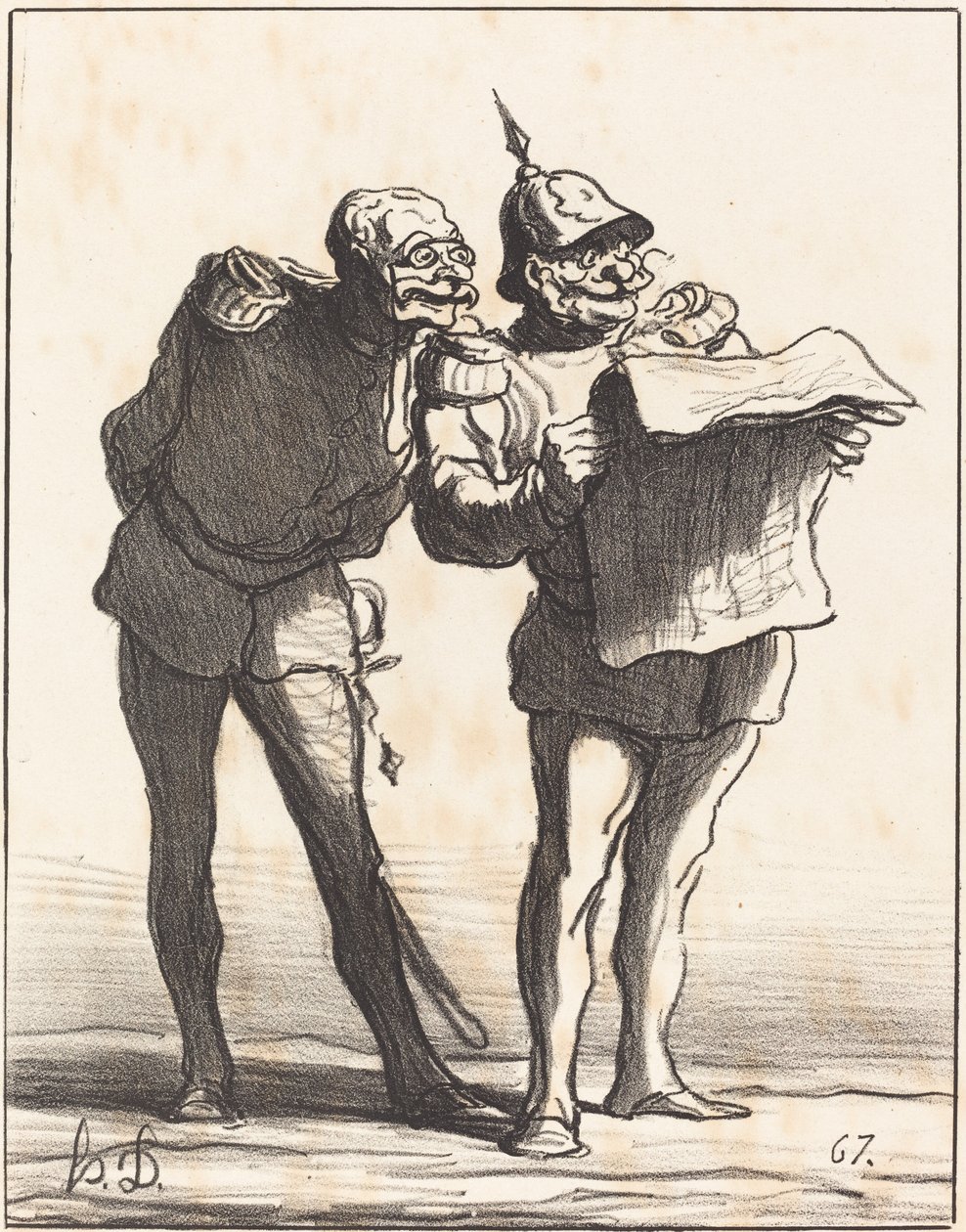 Klart vi ikke kan... av Honoré Daumier