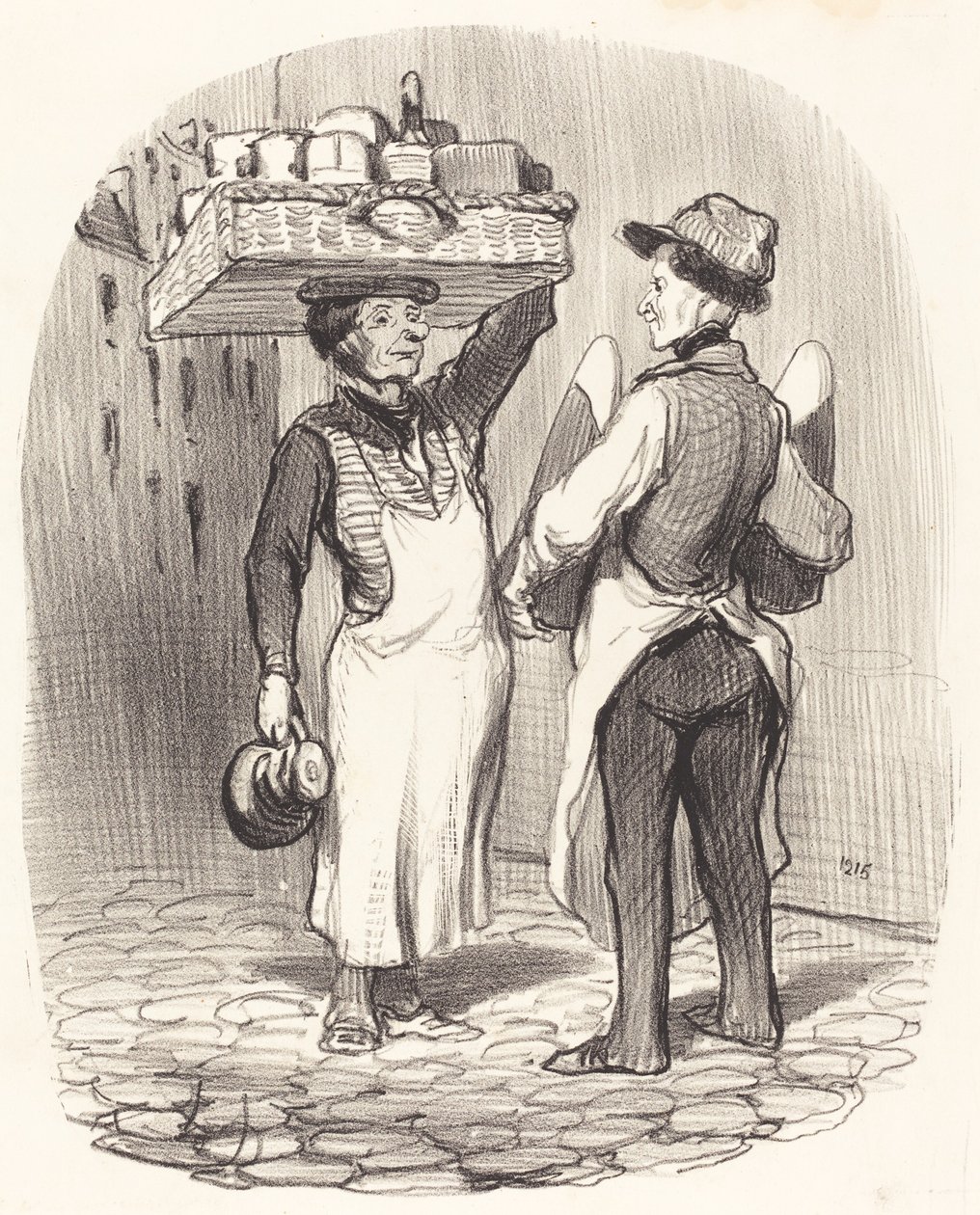 bedriftsledere av Honoré Daumier