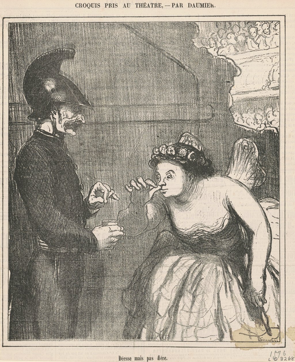 Gudinne, men ikke stolt av Honoré Daumier