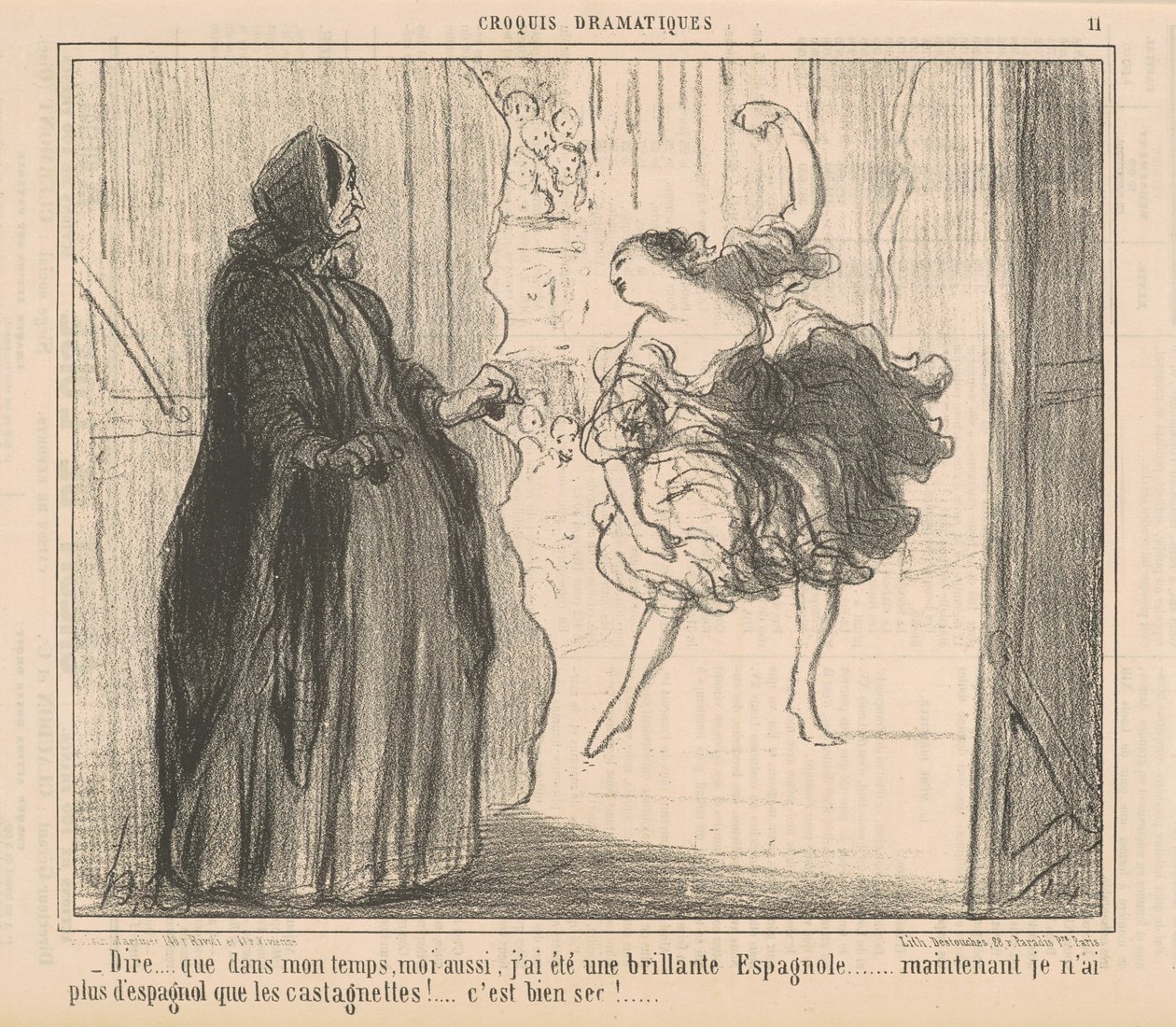 For å si det i min tid, jeg også... av Honoré Daumier