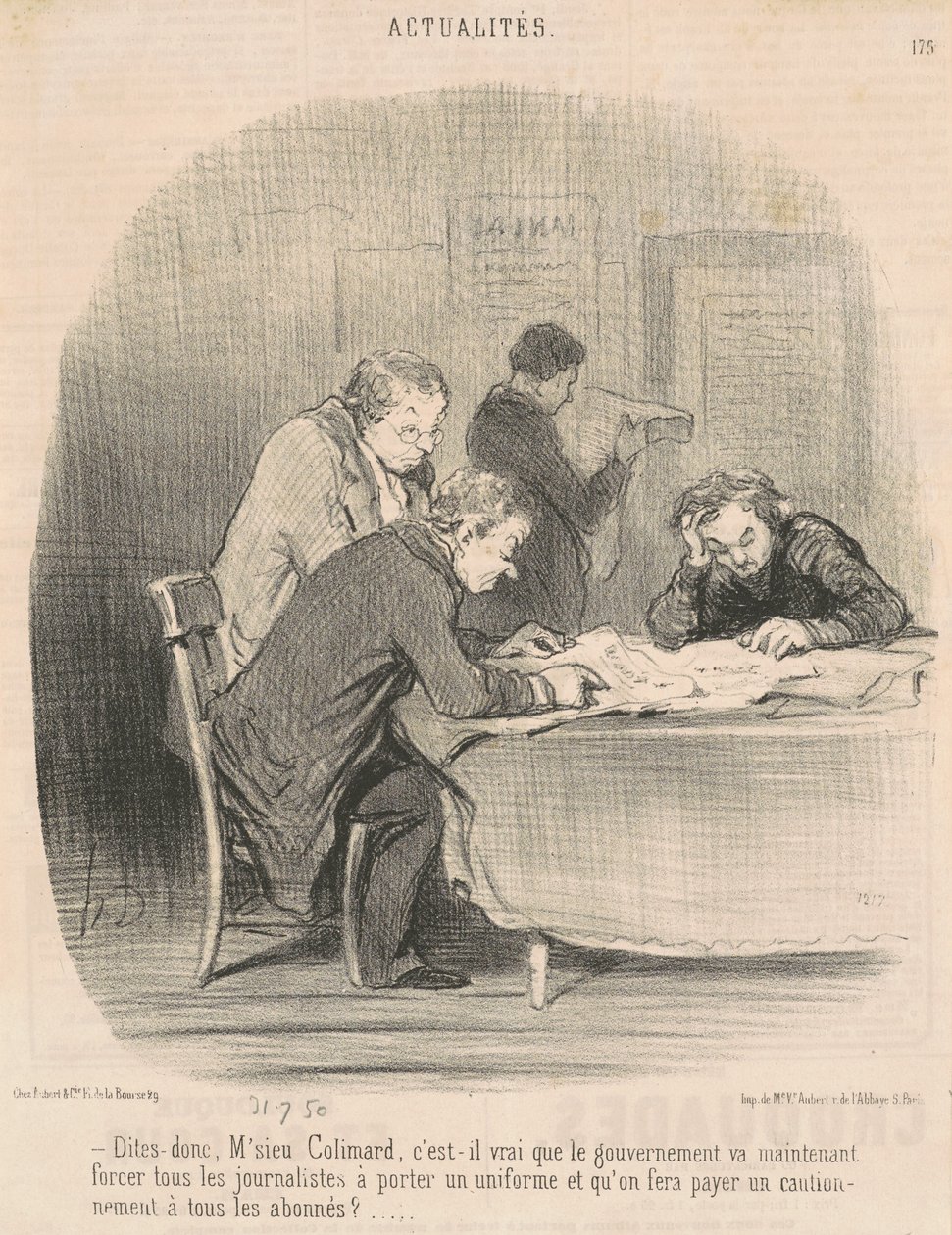 Si, M'sieu Colimard... av Honoré Daumier