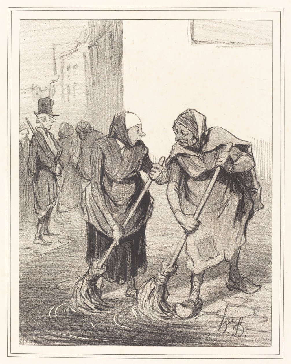 Si, Mame Gibouard... av Honoré Daumier
