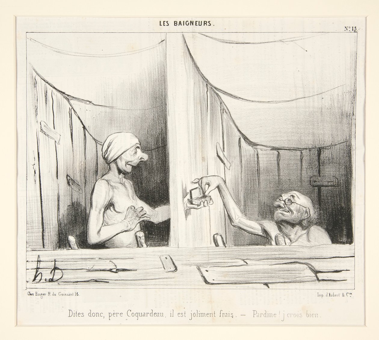 Si, far Coquadeau, det er ganske ferskt av Honoré Daumier