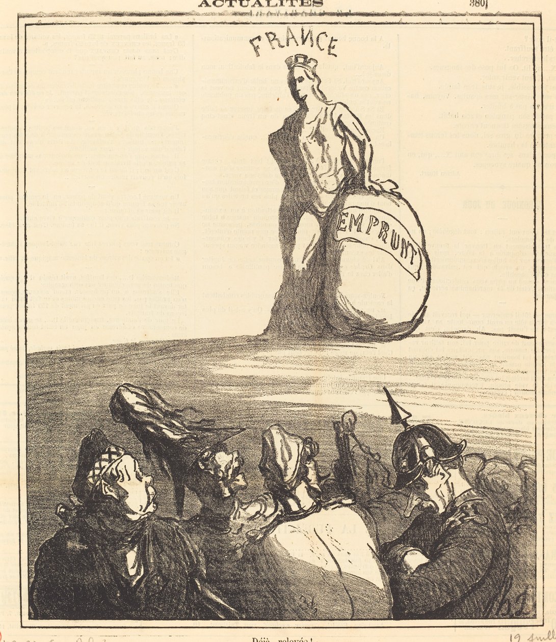 Allerede hentet! av Honoré Daumier