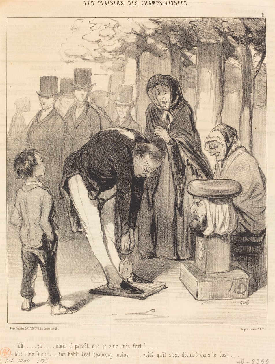 Eh!... Eh!... men det ser ut til at... av Honoré Daumier