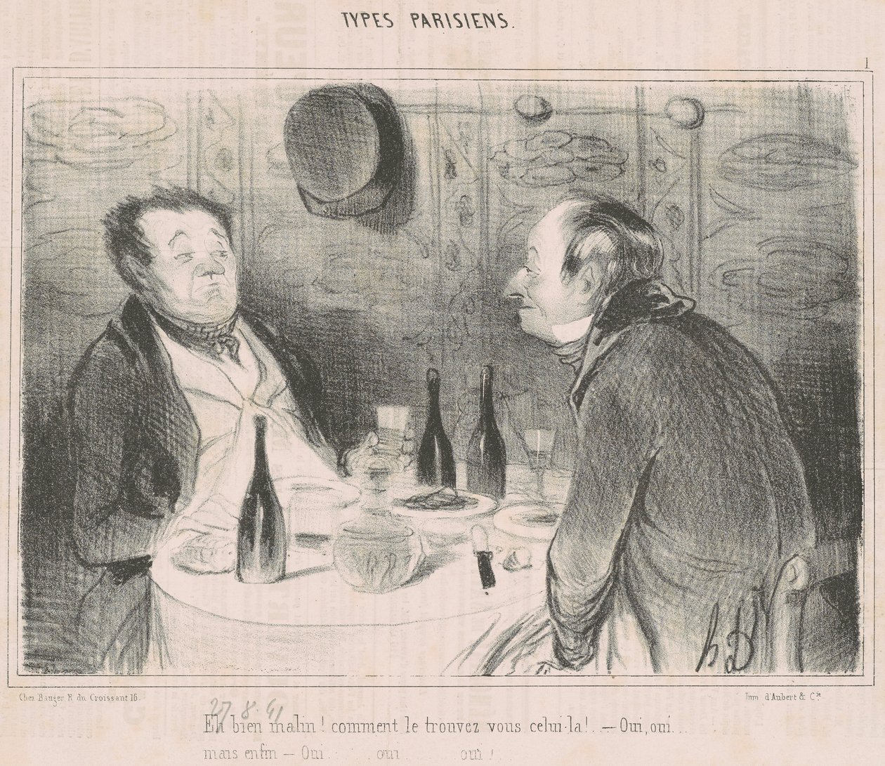 Vel smart! hvordan finner du denne! av Honoré Daumier