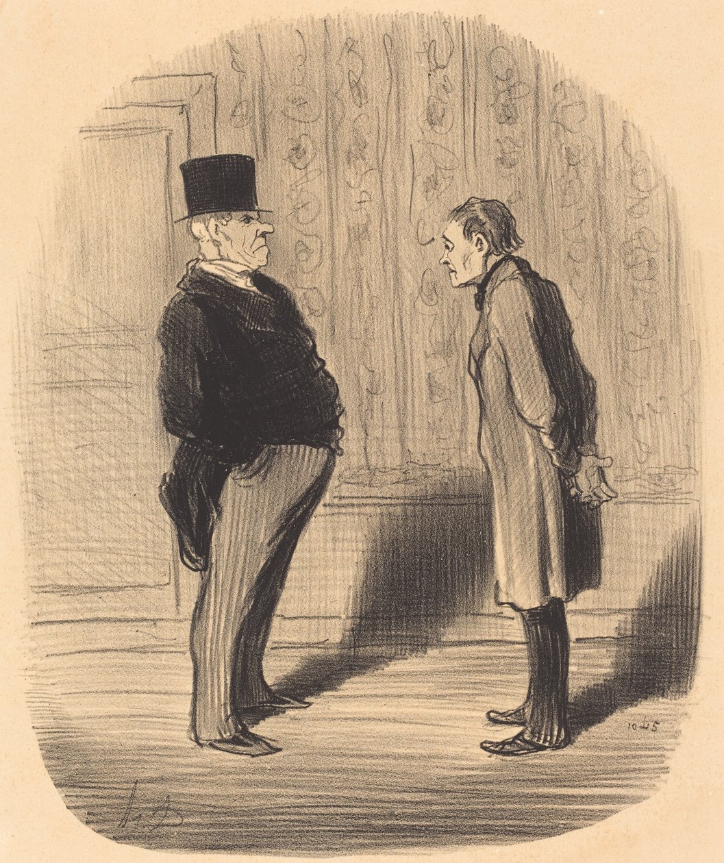 Hei! vel sir og mine tre perioder... av Honoré Daumier