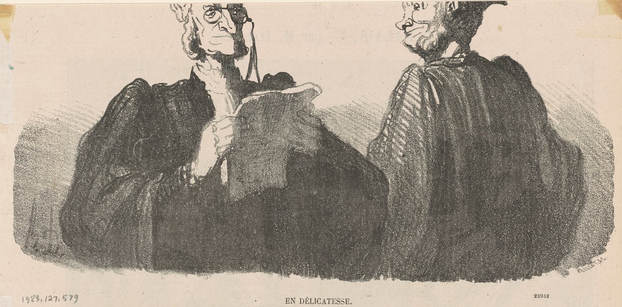 I delikatesse av Honoré Daumier