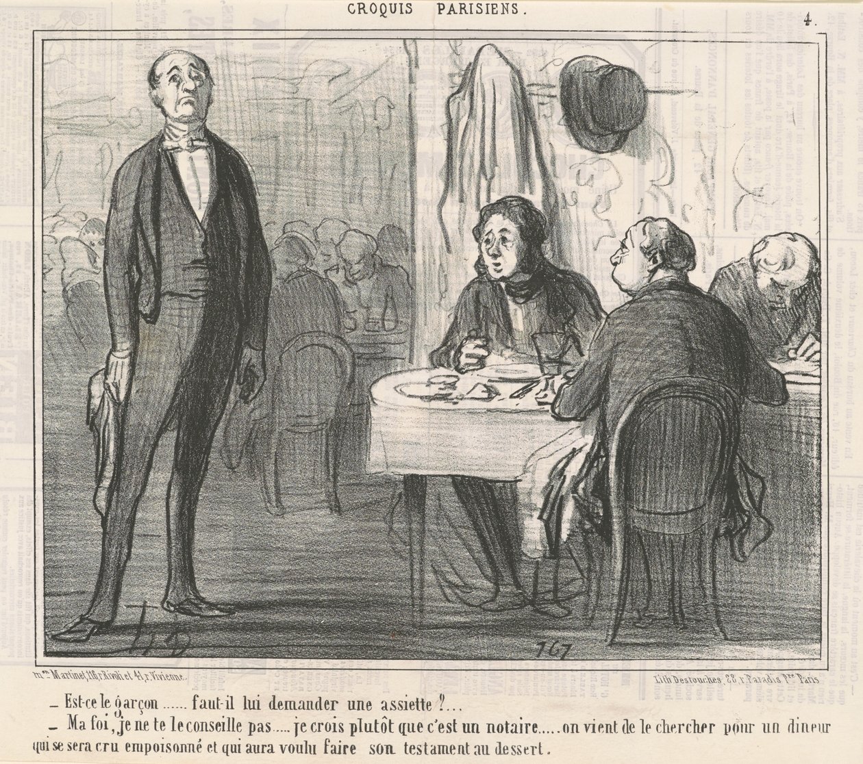 Er det gutten? av Honoré Daumier