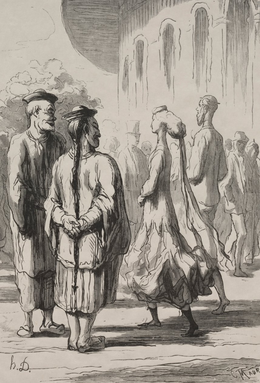 World Expo: hvilke er de mest kinesiske. av Honoré Daumier