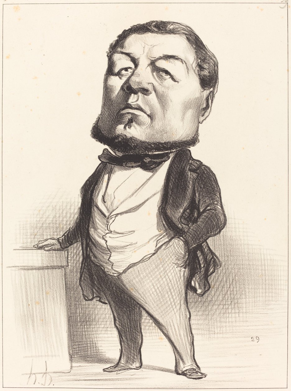 F.J. Ducoux av Honoré Daumier