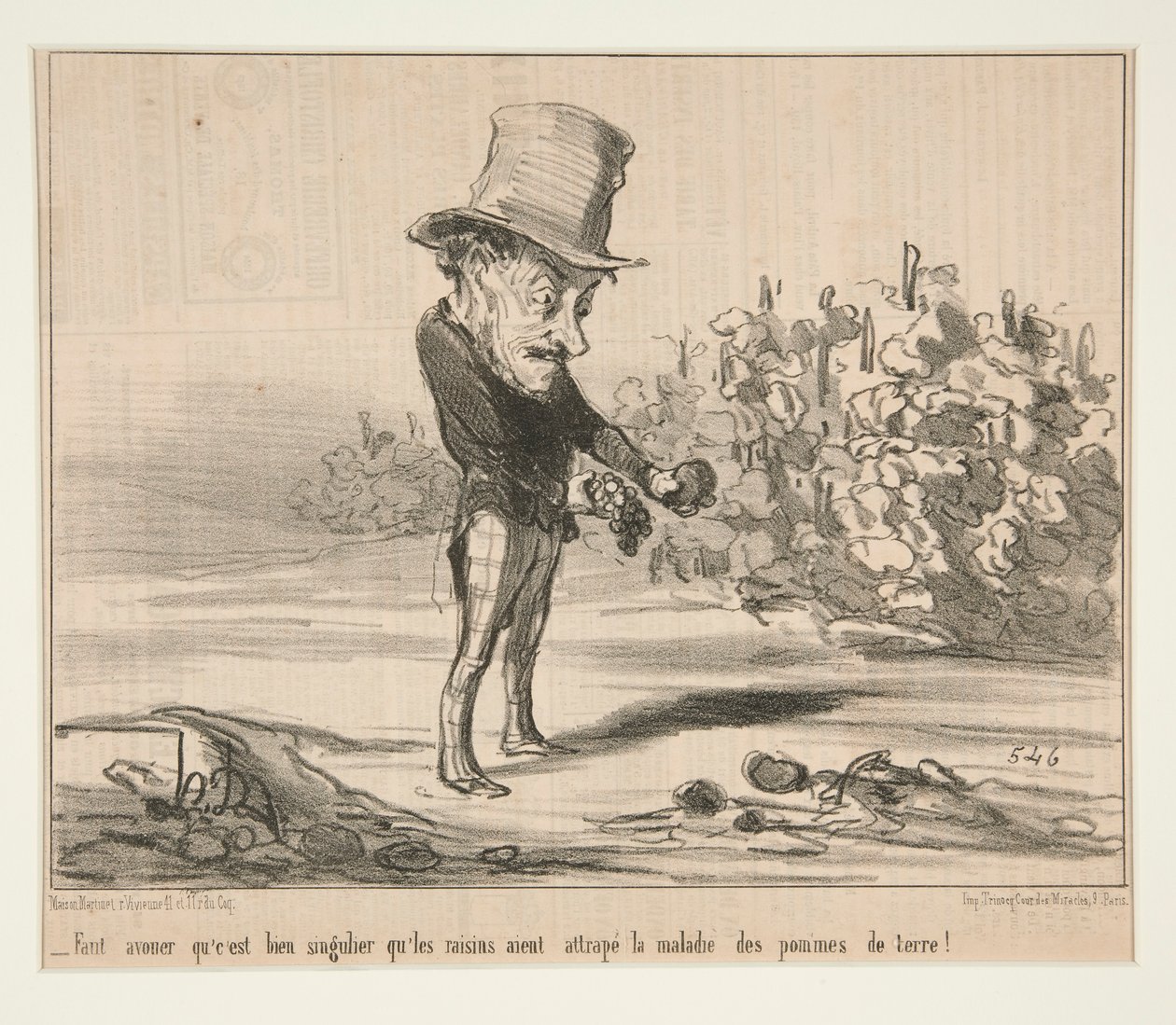 Må innrømme det av Honoré Daumier