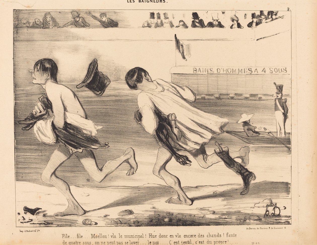 Fil... Moello! Vla le kommunalt! av Honoré Daumier