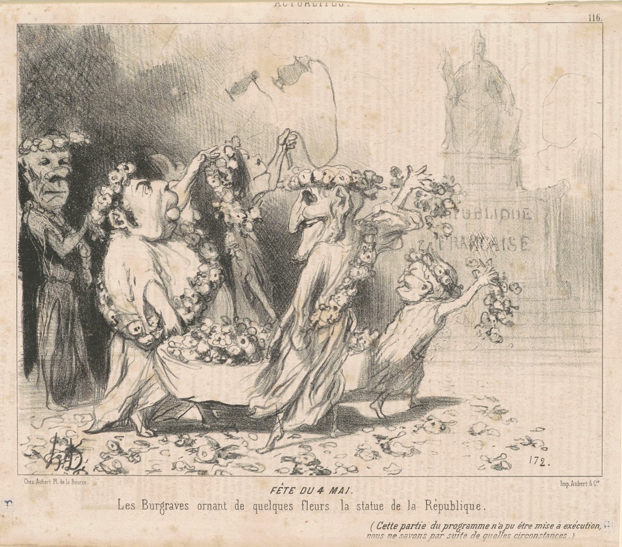 4 mai dag av Honoré Daumier