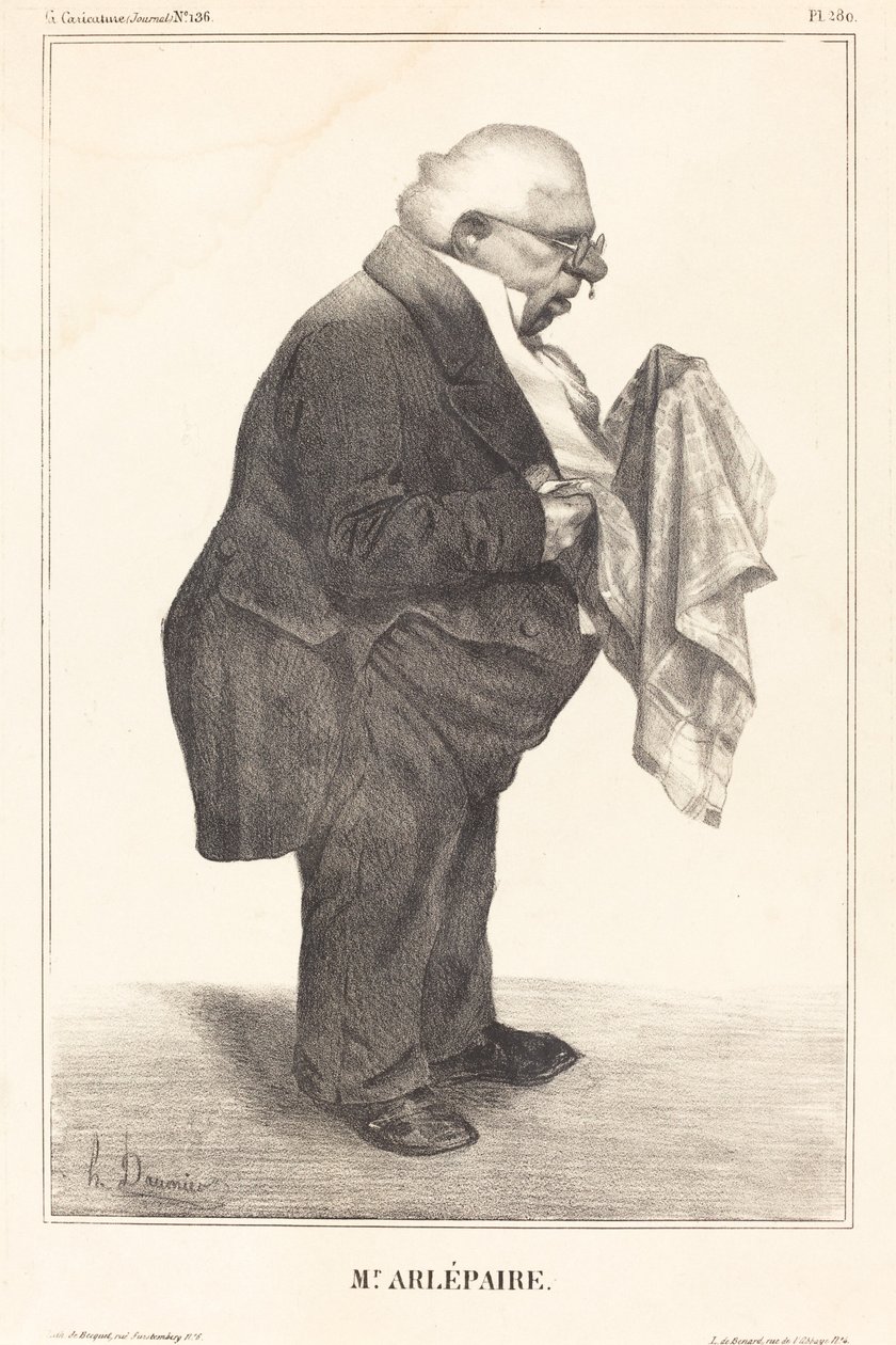 Harget far av Honoré Daumier