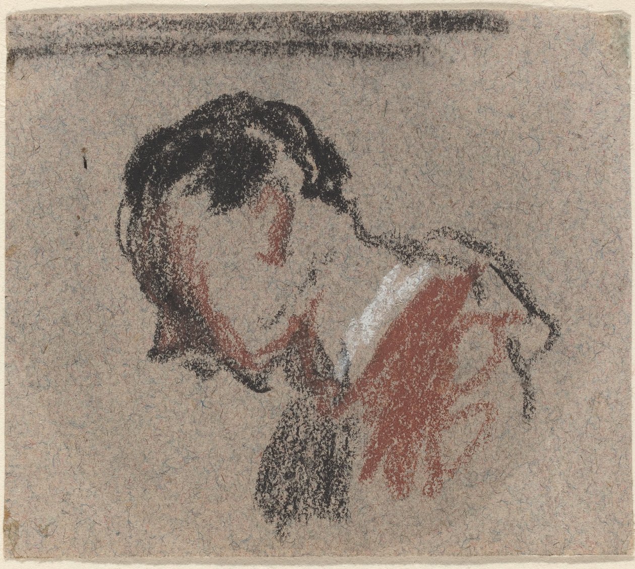 Leder av en mann av Honoré Daumier