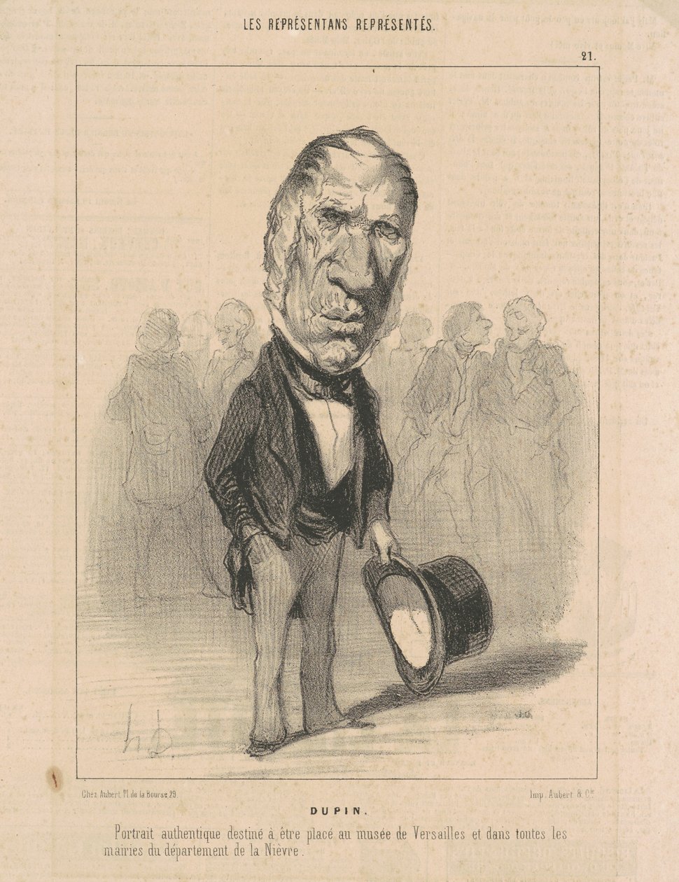 J. Jacques Dupin av Honoré Daumier