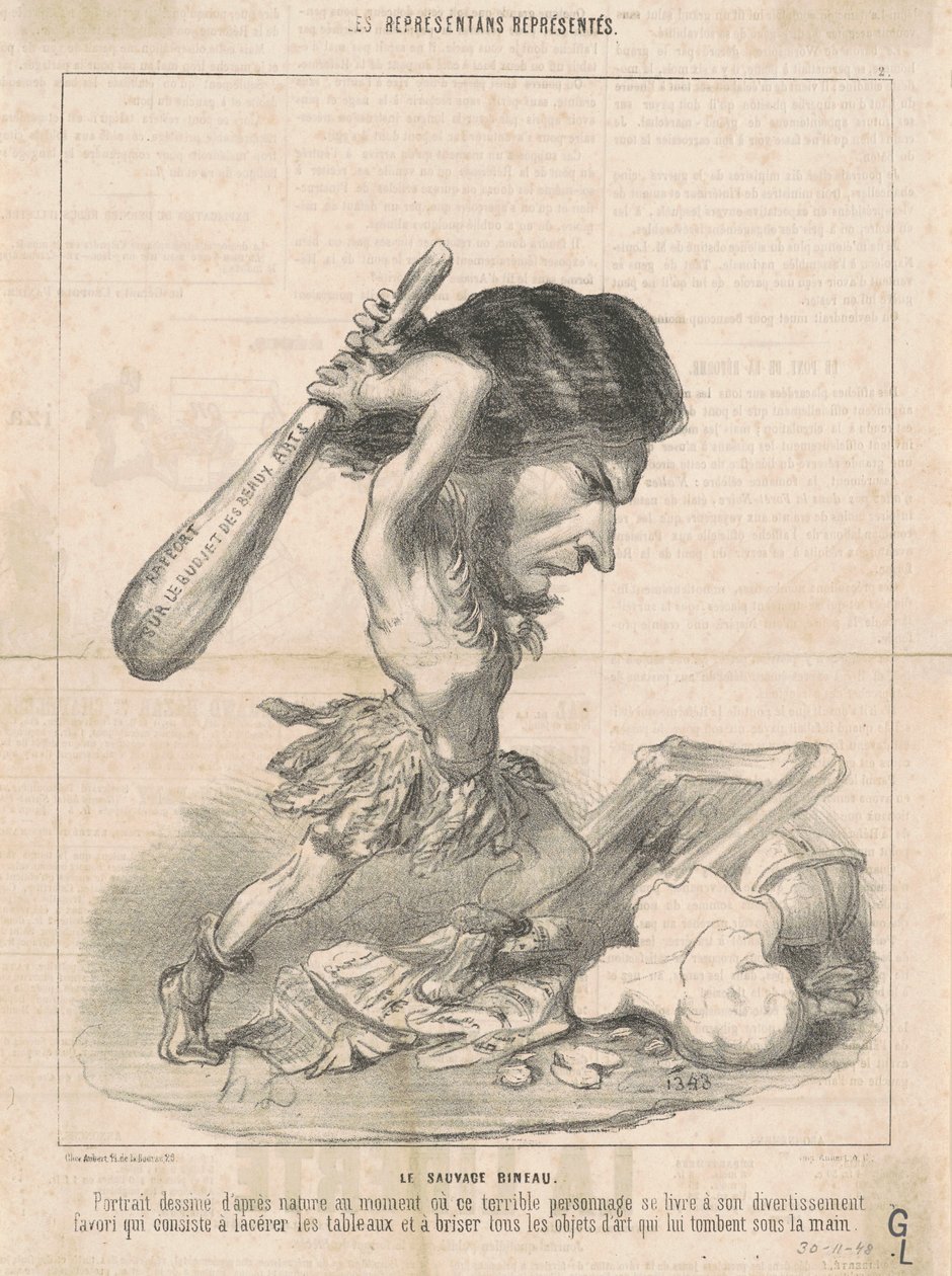 J. Martial Bineau (2. plate) av Honoré Daumier