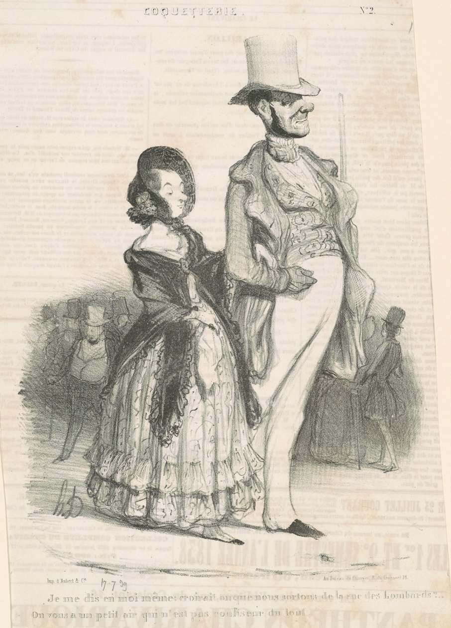 sier jeg til meg selv av Honoré Daumier
